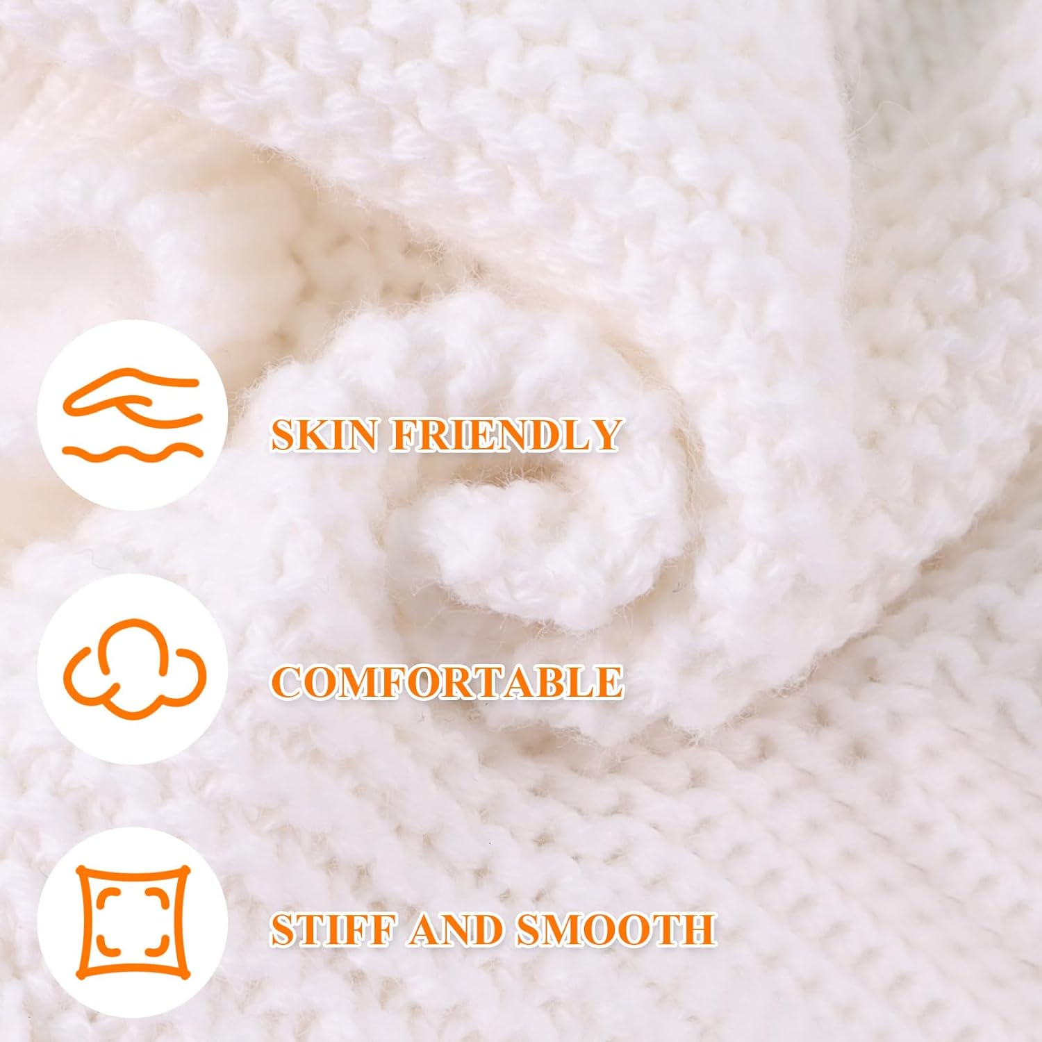 JANGANNSA Basic Winter Baby Mittens Knitted Boys Girls Gloves Warm Fleece Lined Kids Mittens - Image 5